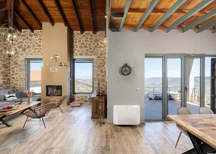 Villa Luxury Mountain Memories Ano Trikala